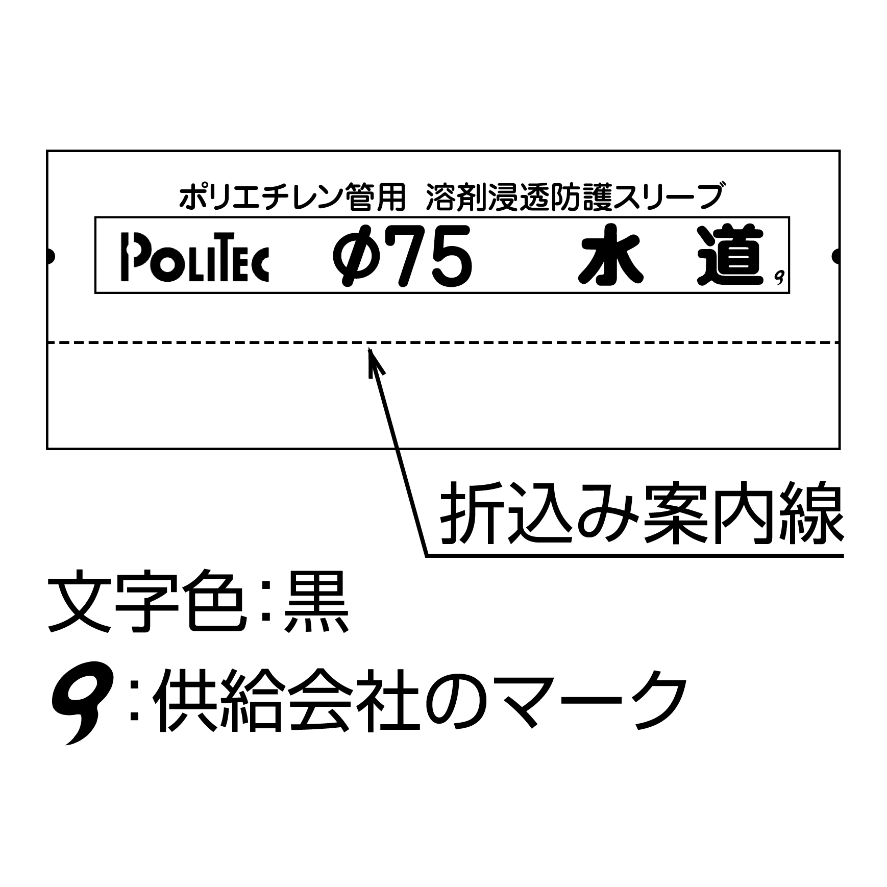 配水管用スリーブソケット用POLITEC規格品準拠